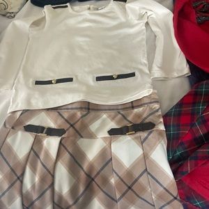 Girls skirt set. Adorable!